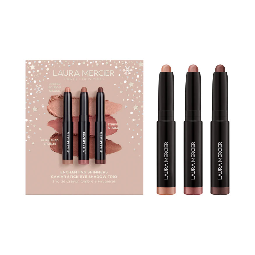 Enchanting Shimmers Caviar Stick Eye Shadow Trio